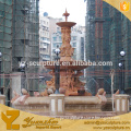 large size grand angel garden marble fountains